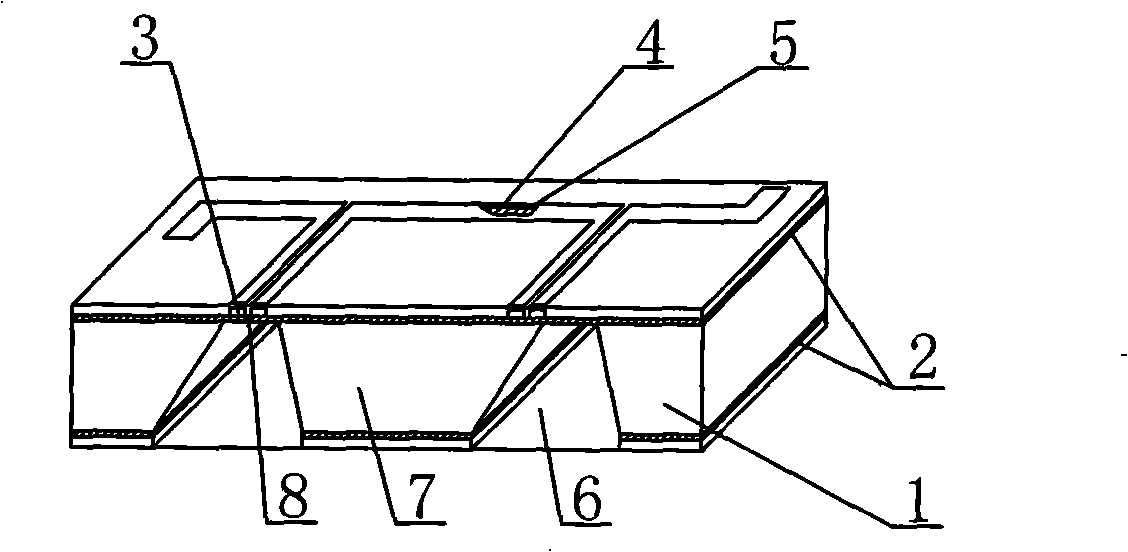 0-50pa single slice silicon based SOI ultra-low micro pressure sensor and its processing method