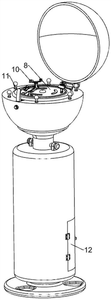 Electronic product display device