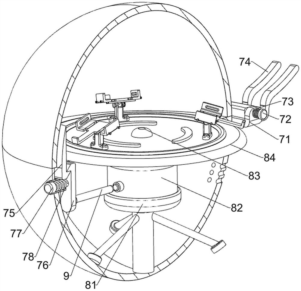 Electronic product display device