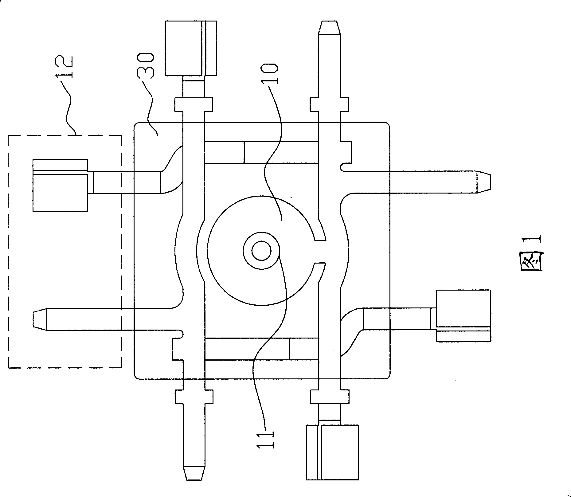 Luminous diode with jointing construction and its system