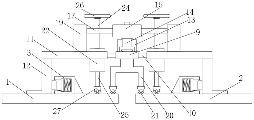 A toe splicing steel plate for concrete compression molding