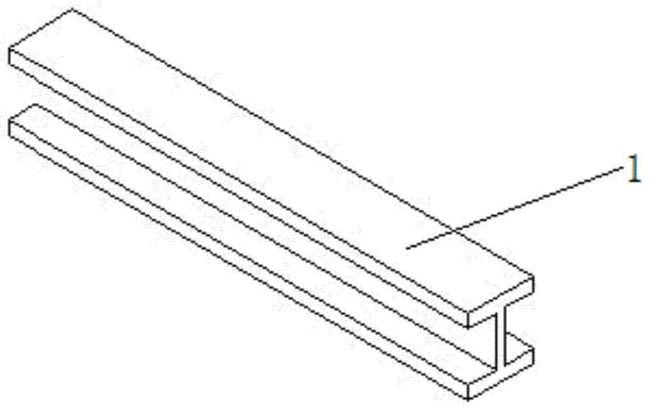 Manufacturing method of inclined electroslag welding component shaped like Chinese character 'ri'