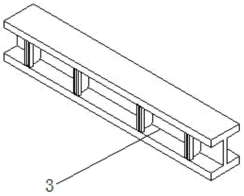 Manufacturing method of inclined electroslag welding component shaped like Chinese character 'ri'