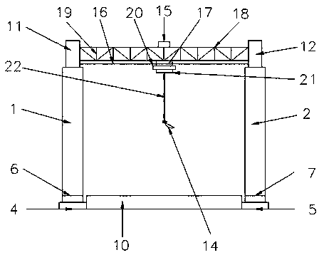 Novel gantry crane