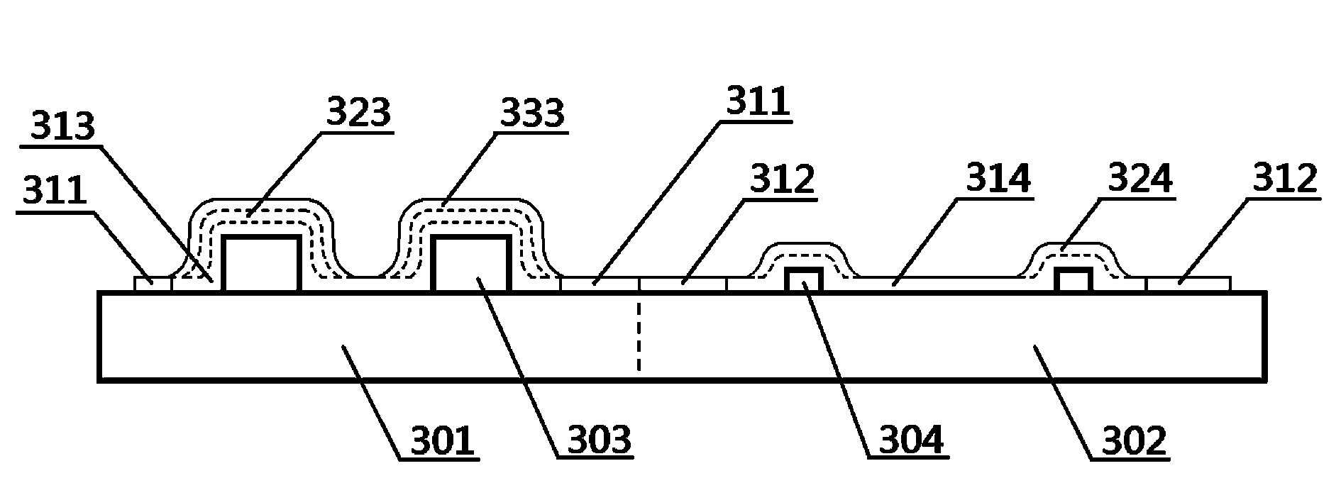 Multi-color solder mask layer