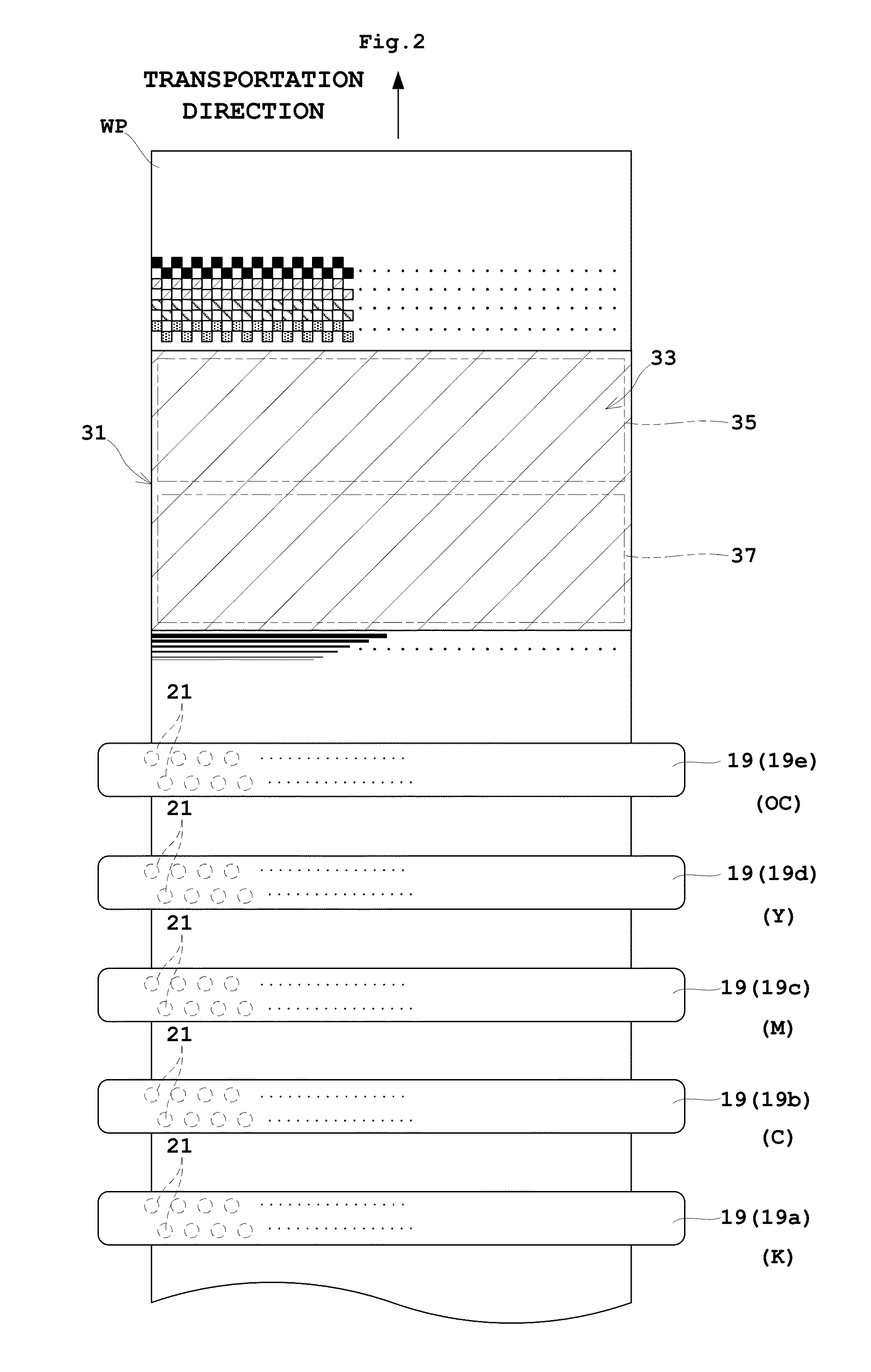 Inkjet printing apparatus and printing method of inspecting chart therewith