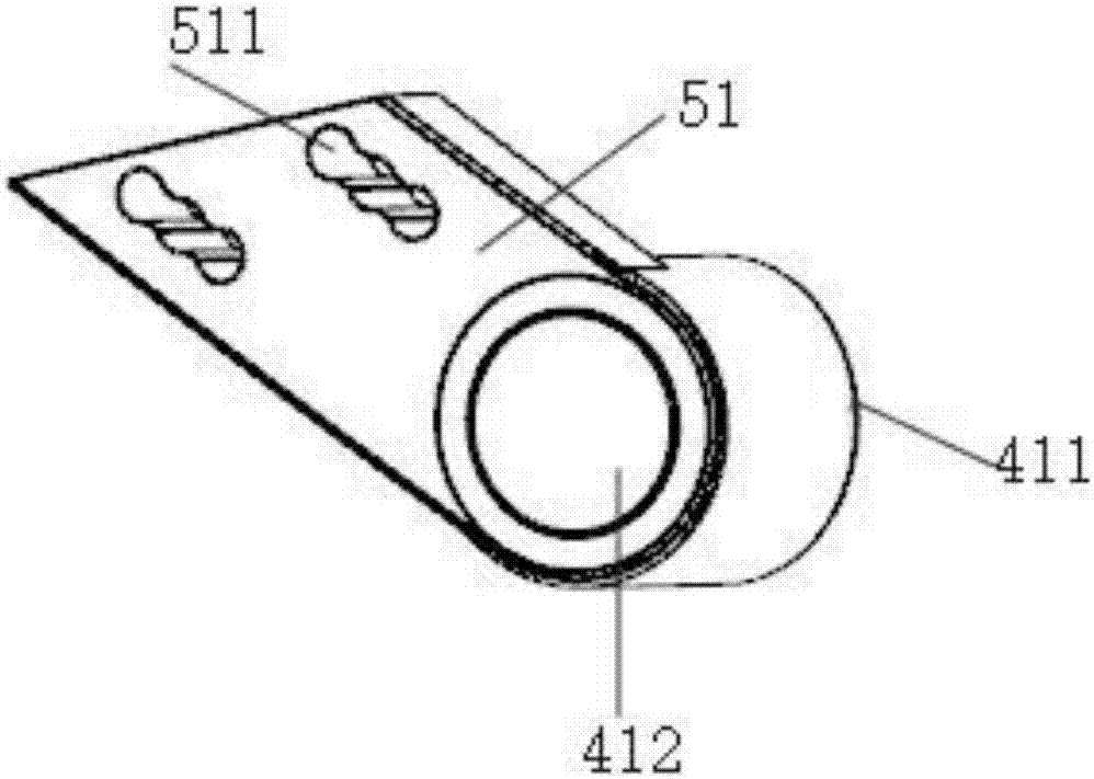 Bone conduction earphone mounted on sunglasses