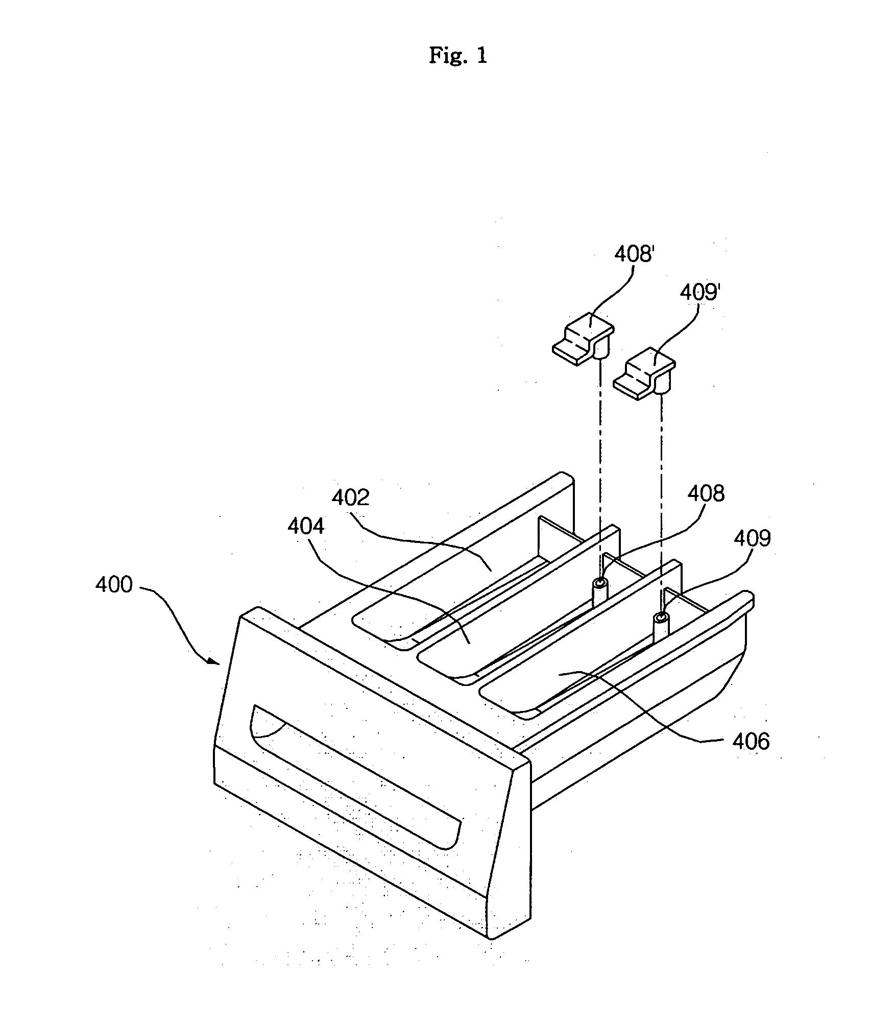 Detergent supplying apparatus of washing machine