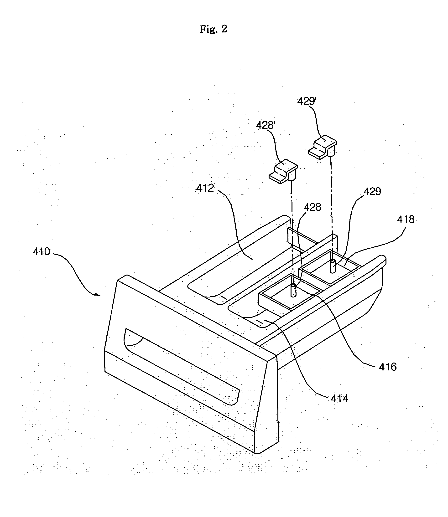 Detergent supplying apparatus of washing machine