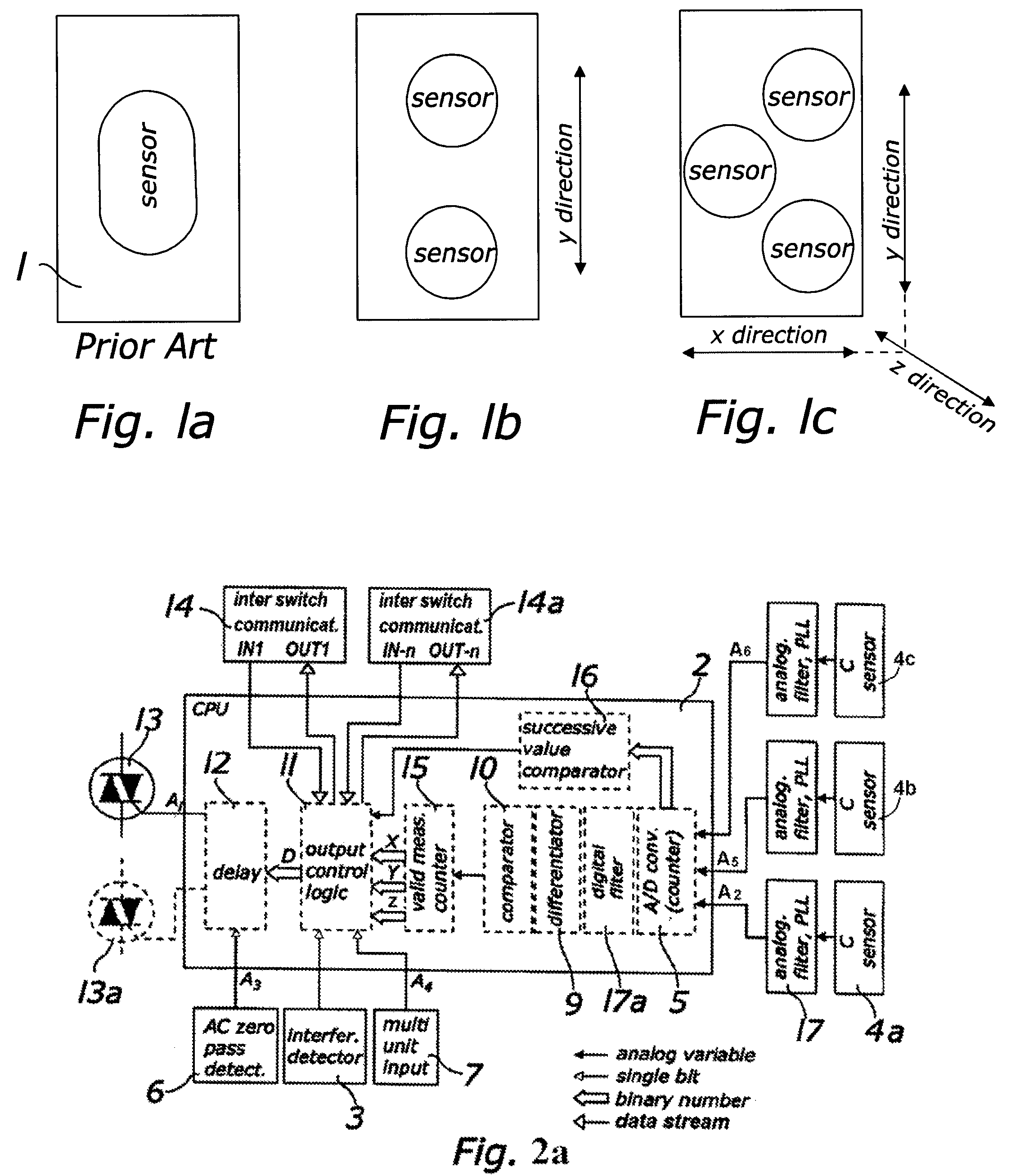 Compact non-contact multi-function electrical switch