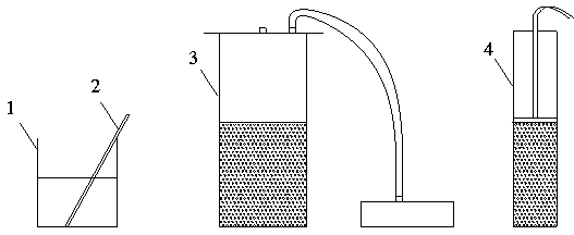 Preparation method for artificially synthesized transparent soil material