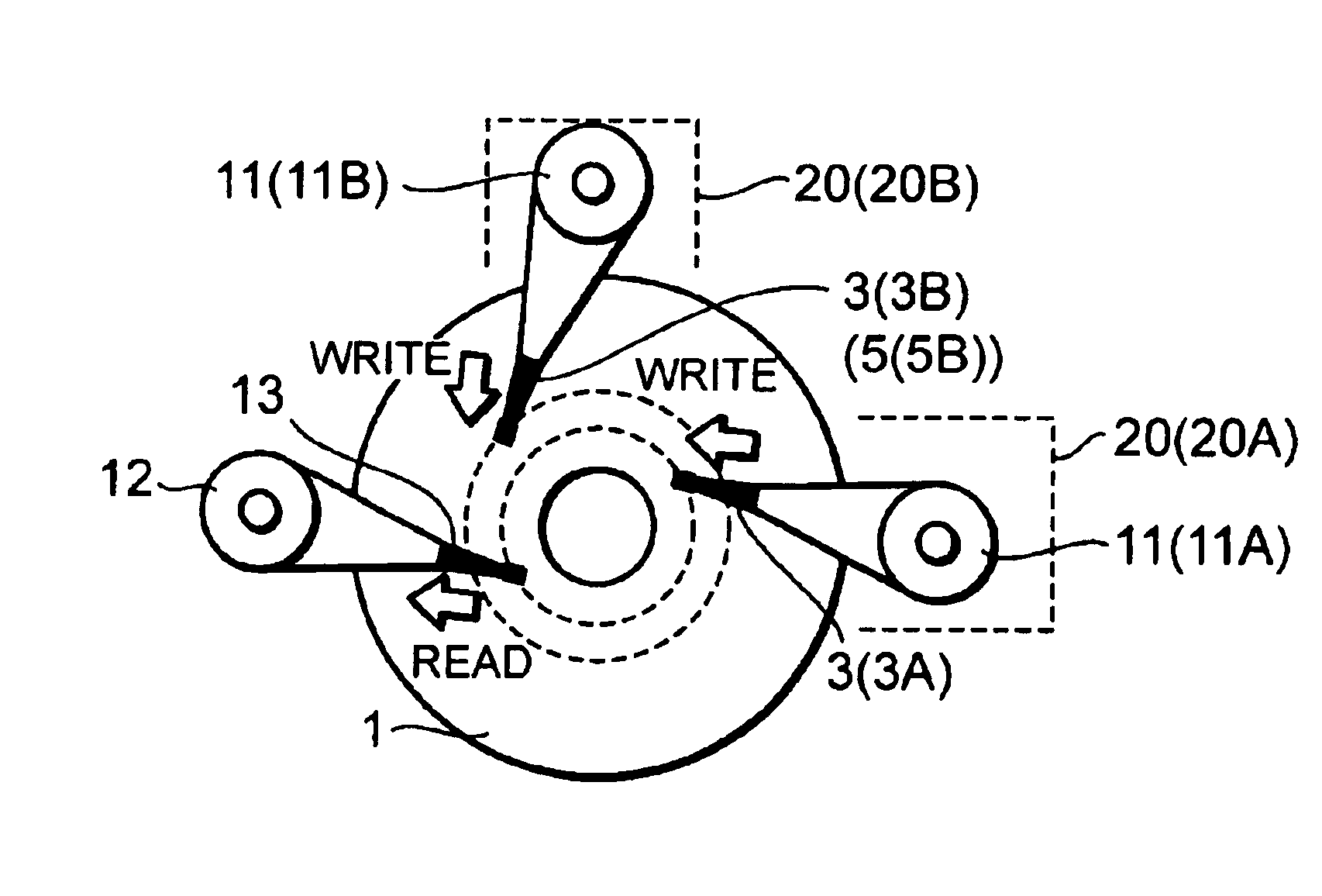 Magnetic data embedding apparatus having checking function