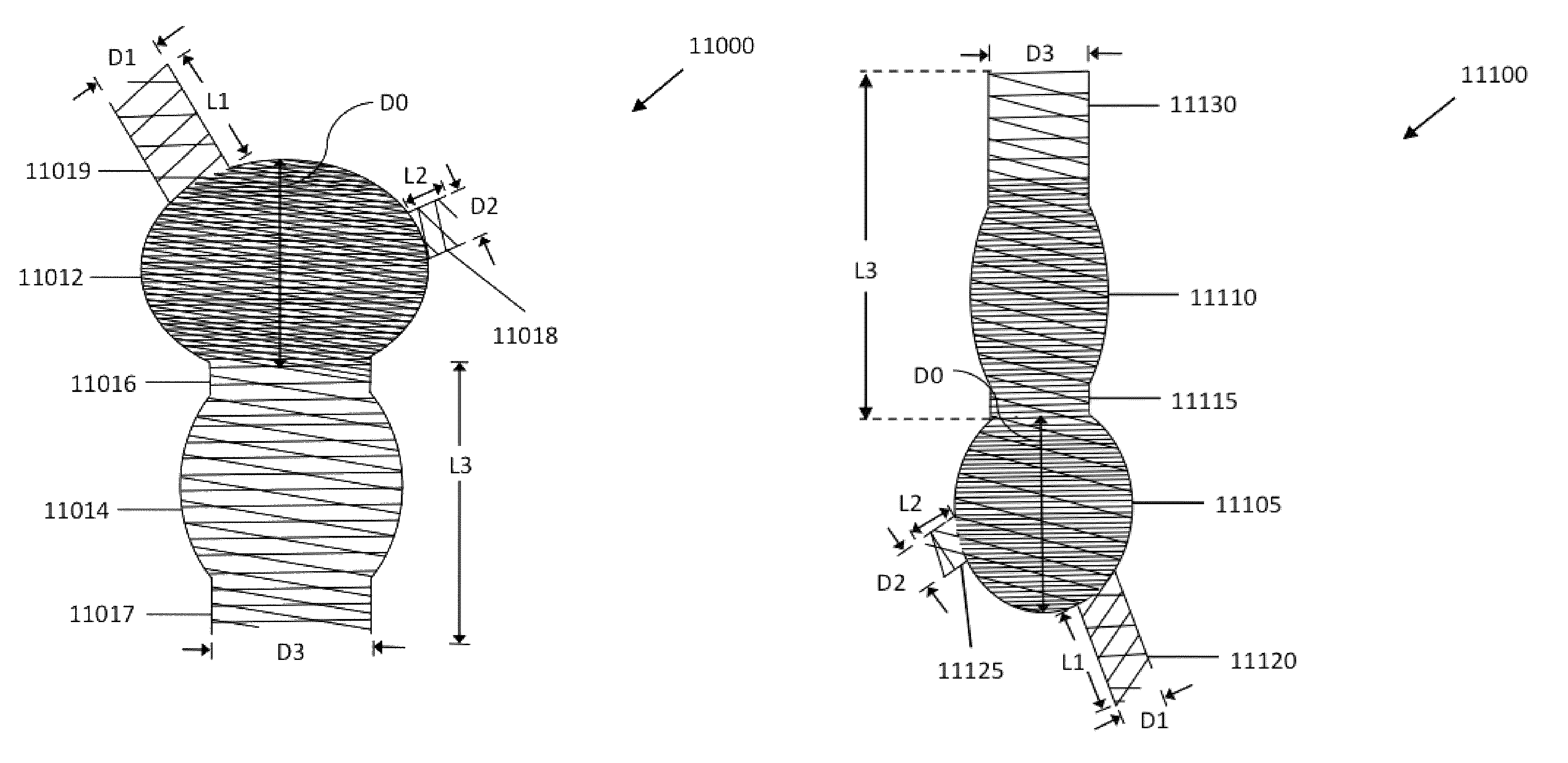 Flow diverting devices