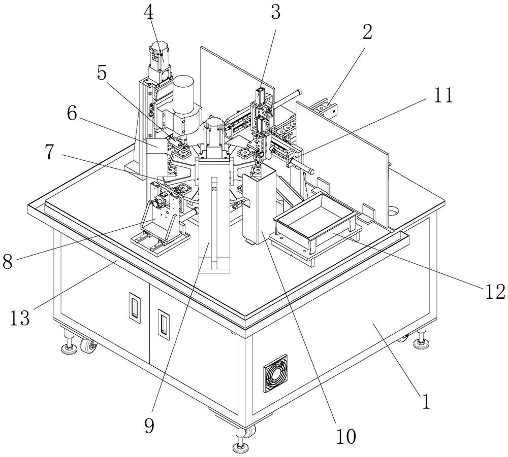 Chamfering equipment for inner circles on two sides and implementation method thereof