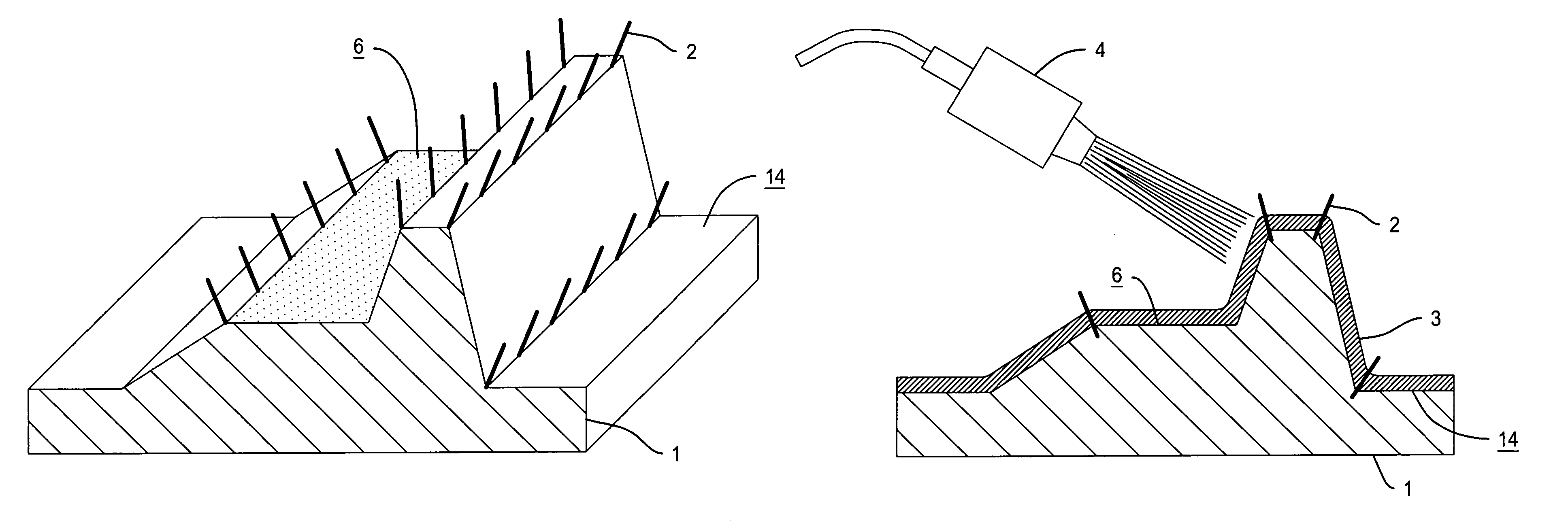 Method of venting a spray metal mold