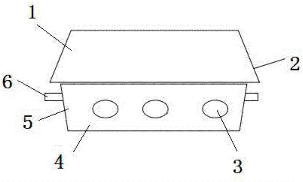 Feed supplementing trough for lambs