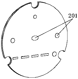 A light-emitting touch key and a key light effect interaction method