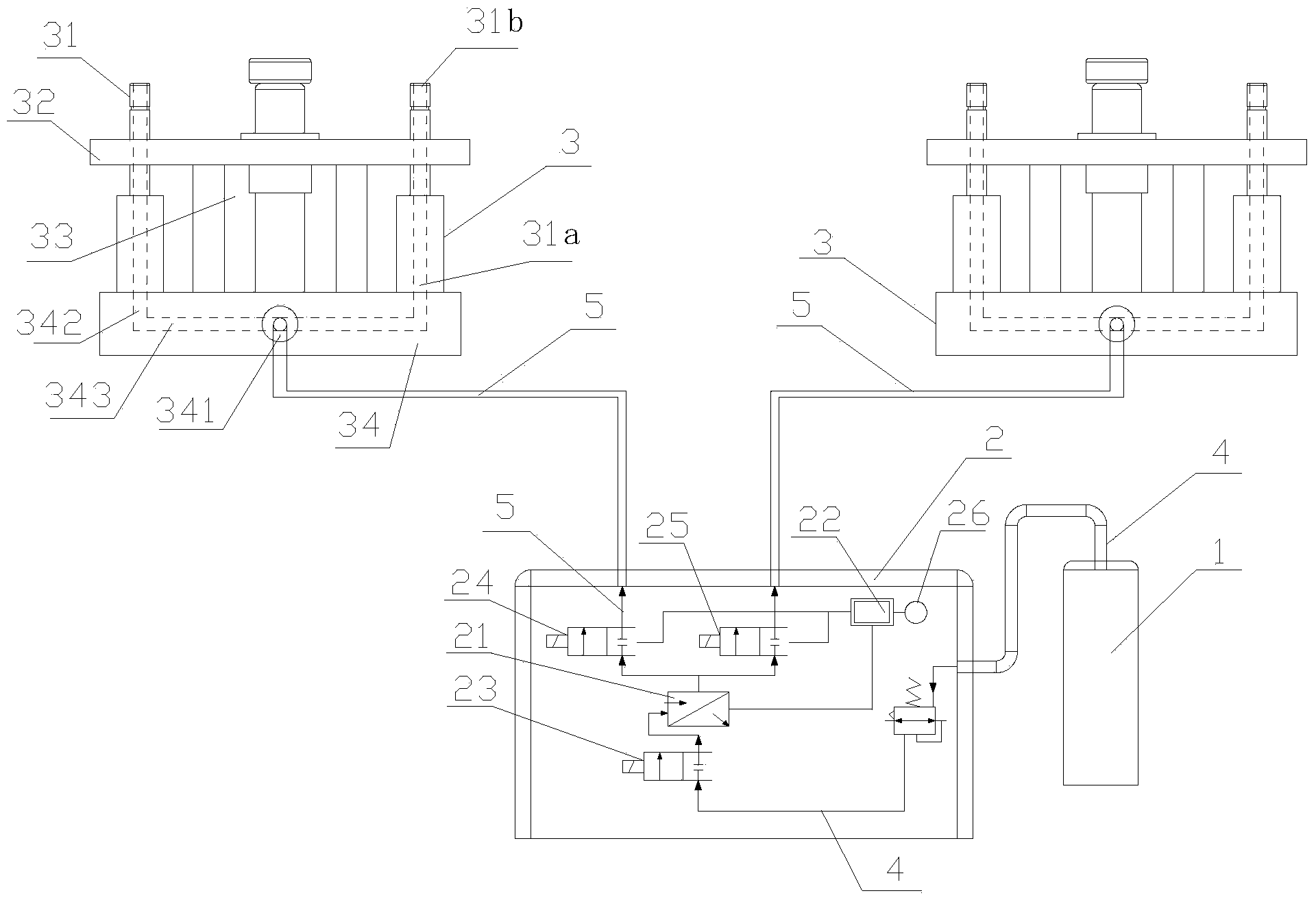 Water purifier detection device and method of leakage detection by adopting same