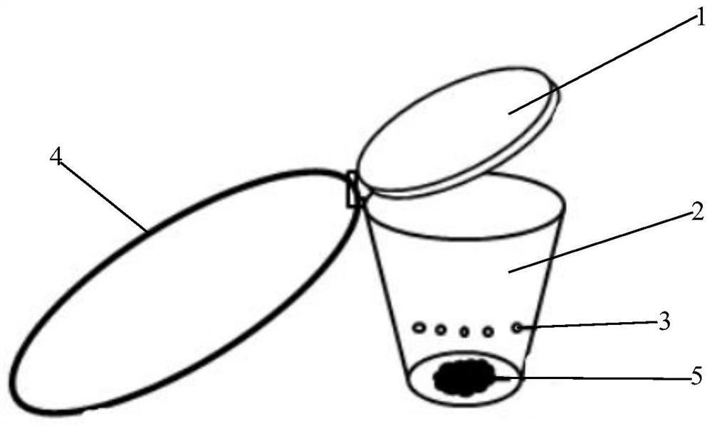 Ladybird larva releaser and using method thereof