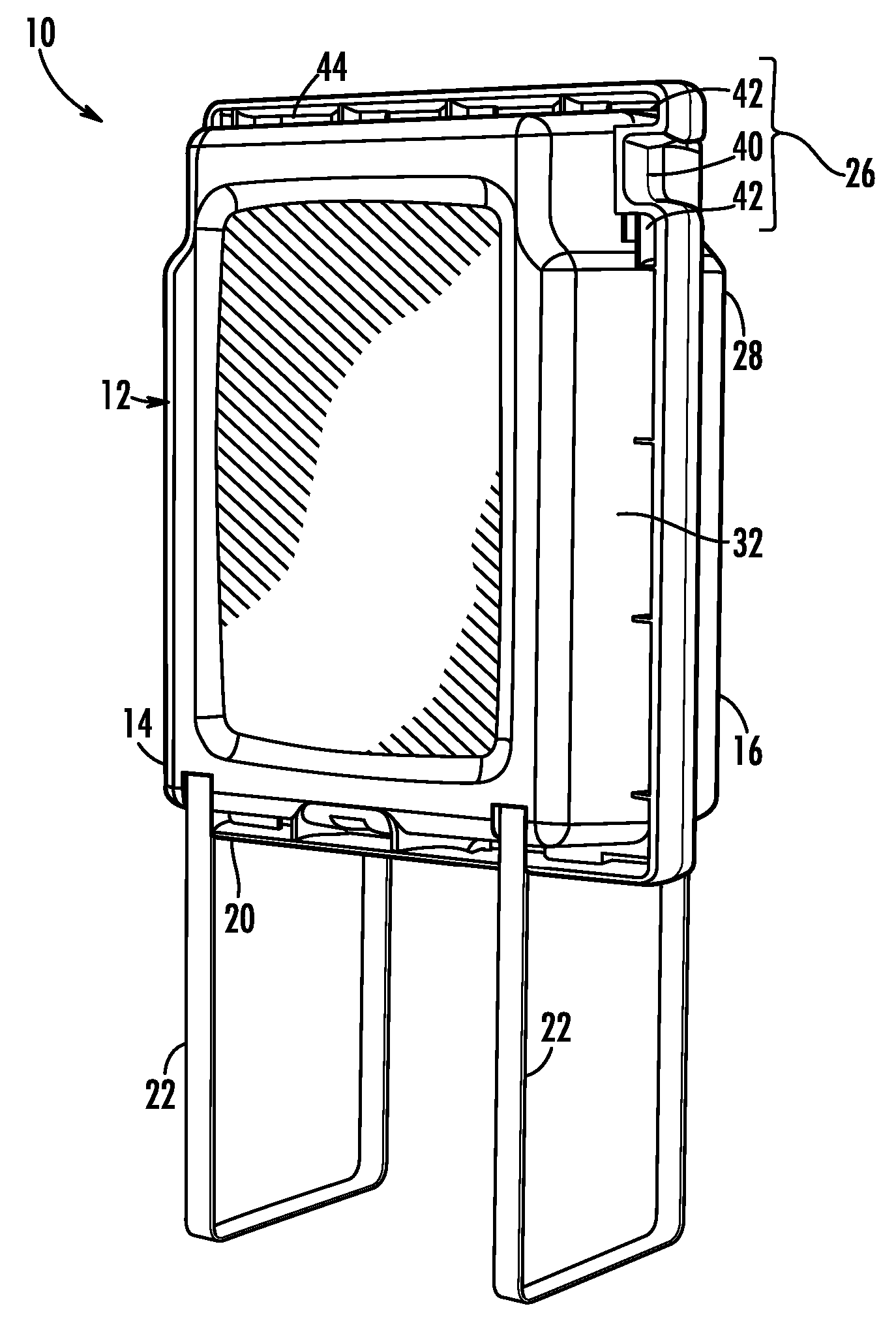 Cartridge assembly for a self-contained emergency eyewash station