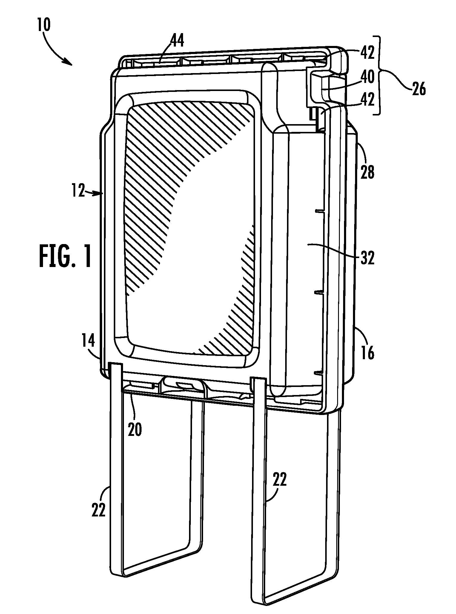 Cartridge assembly for a self-contained emergency eyewash station