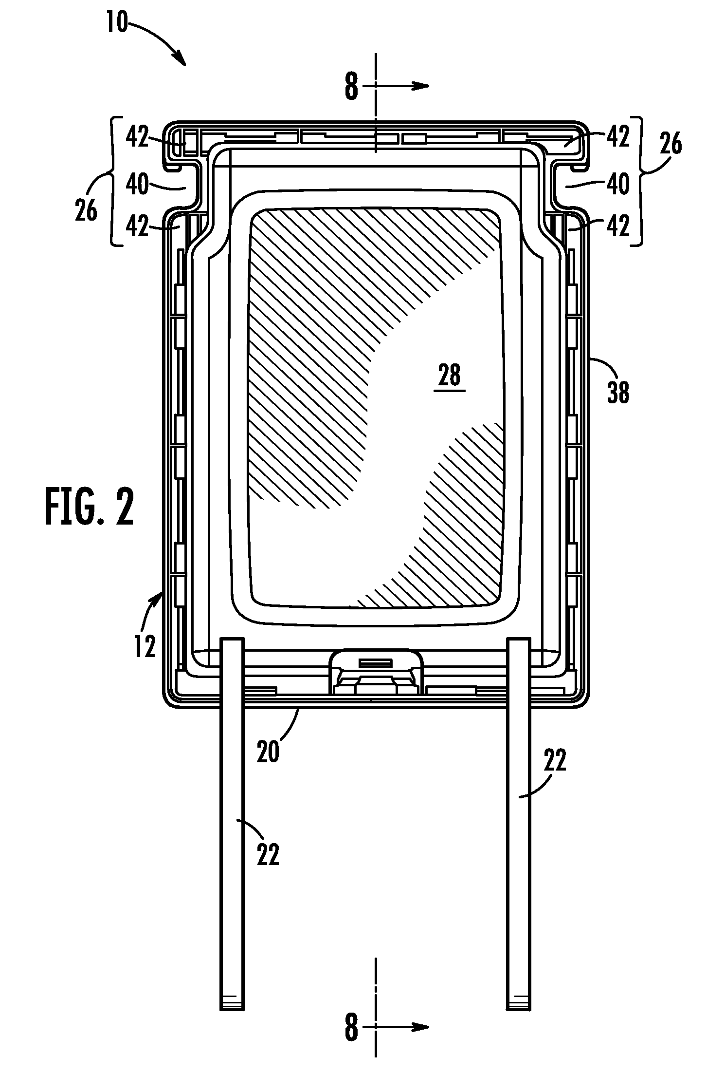 Cartridge assembly for a self-contained emergency eyewash station