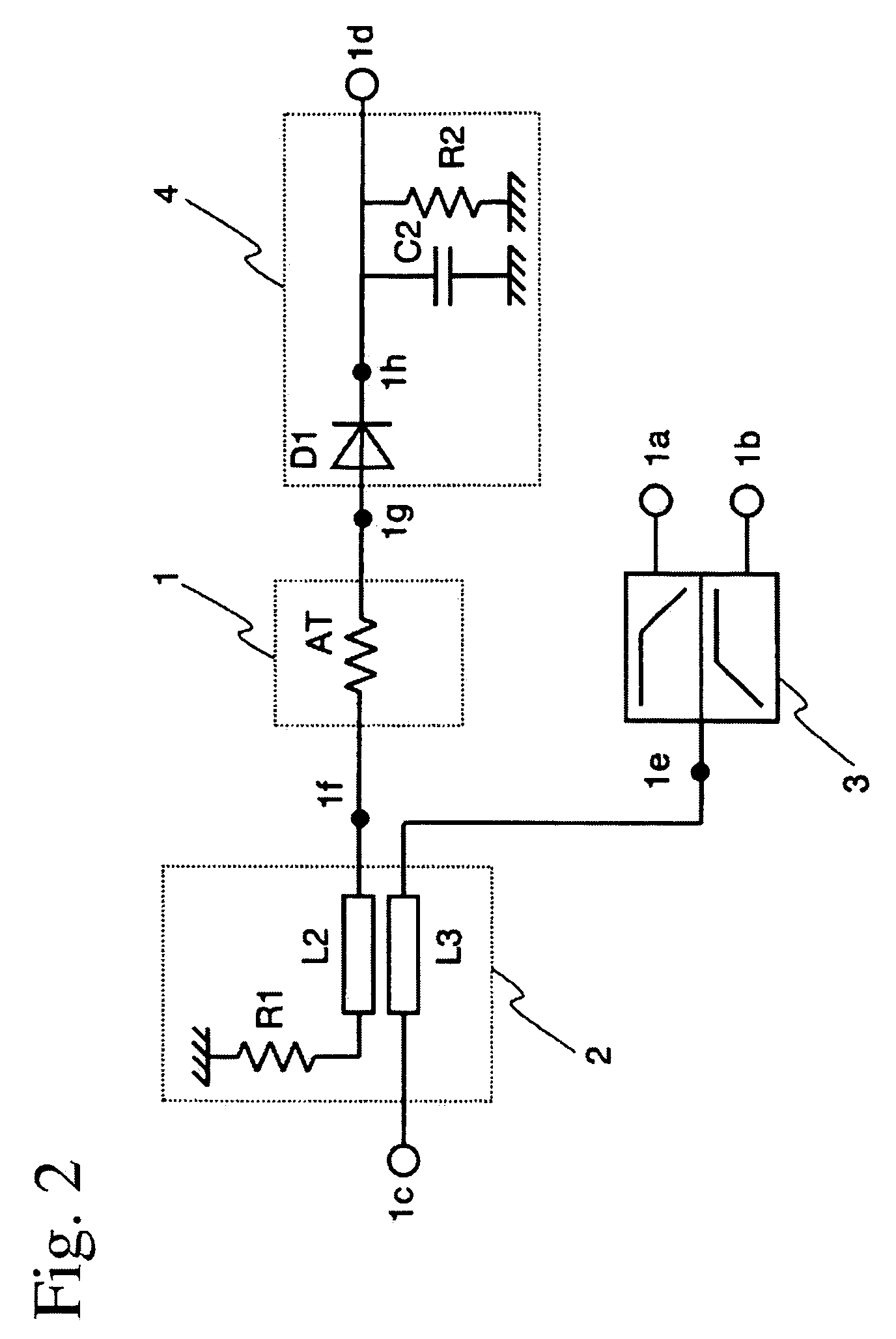 High-frequency circuit and communications apparatus comprising same