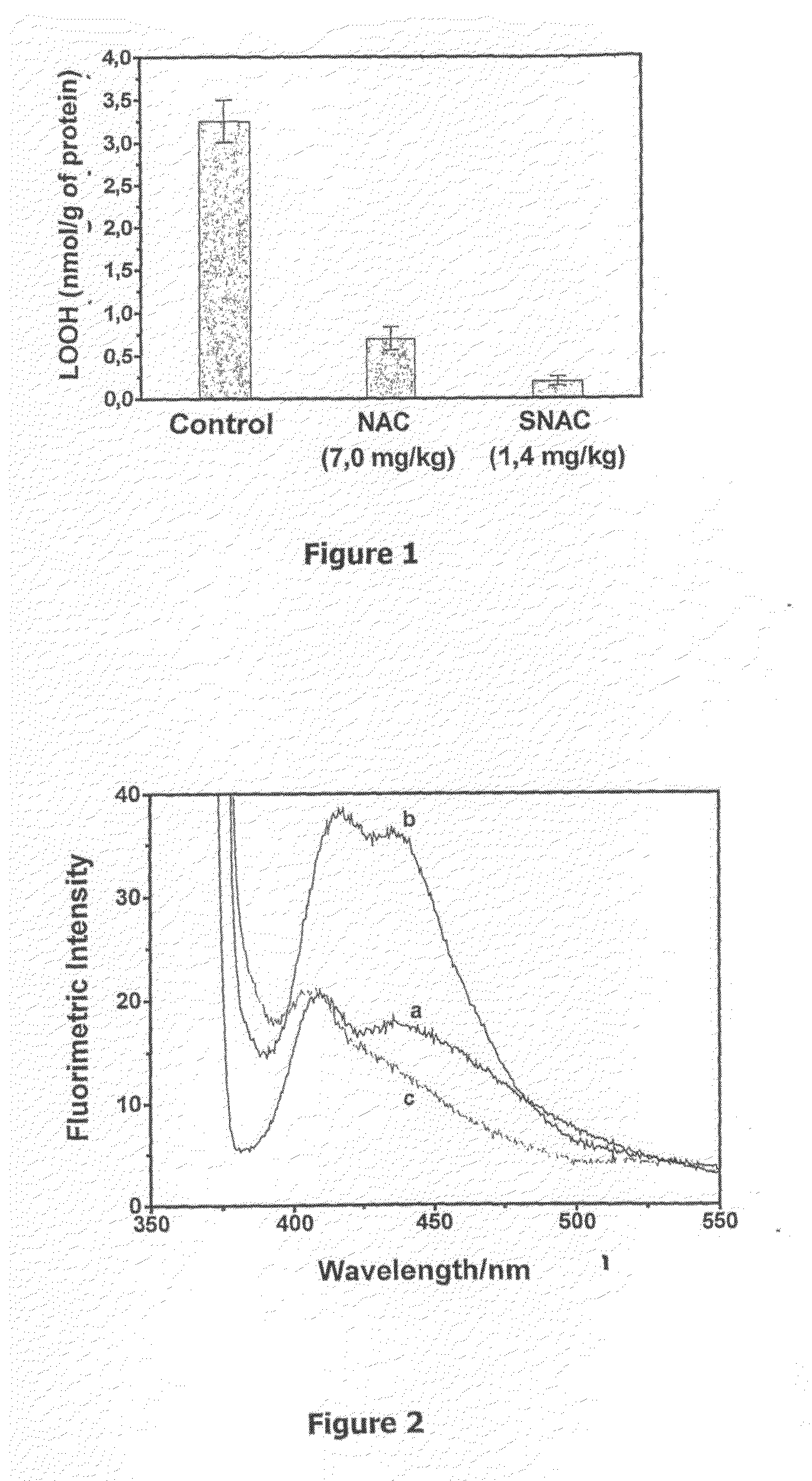 S-Nitrosothiols Containing Composition for the Treatment of Fatty Liver Diseases, Obesity and Other Diseases Associated with the Metabolic Syndrome and the Use of Such Compositions