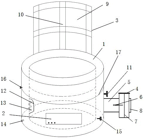 Portable deodorizing toilet