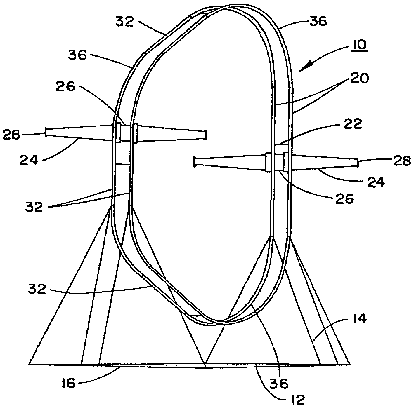 Linear wind-powered electric generator