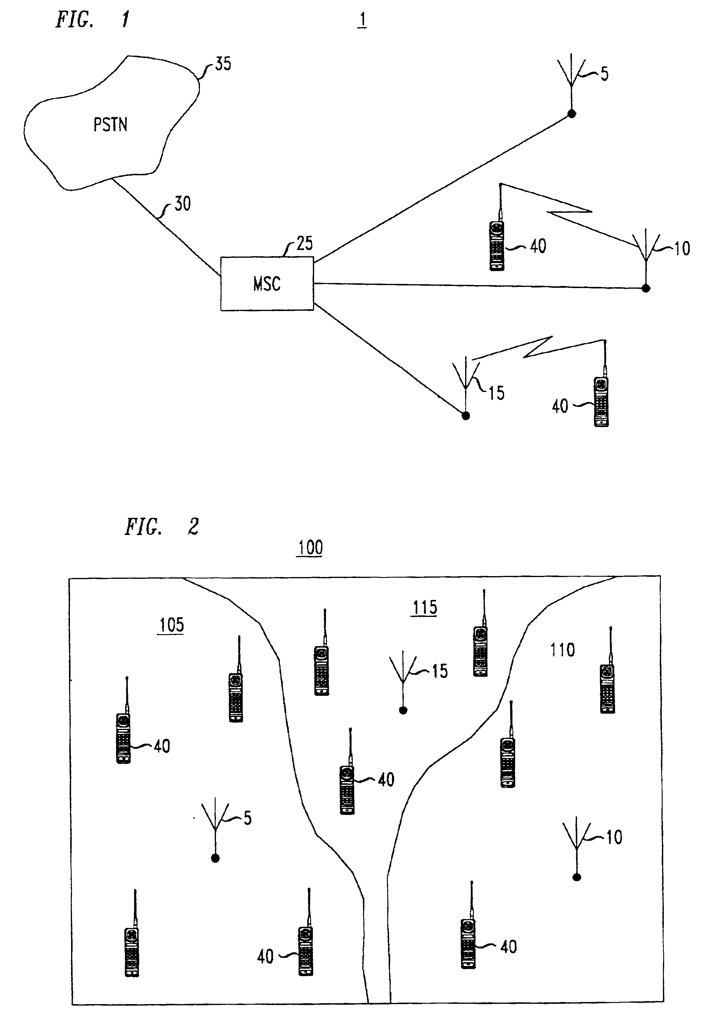 Method for determining organization parameters in a wireless communication system