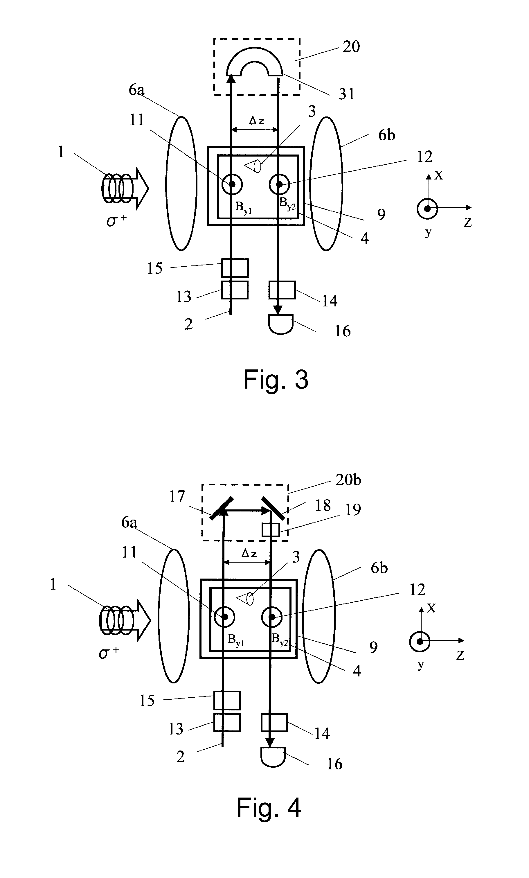 Atomic magnetometer and magnetic sensing method