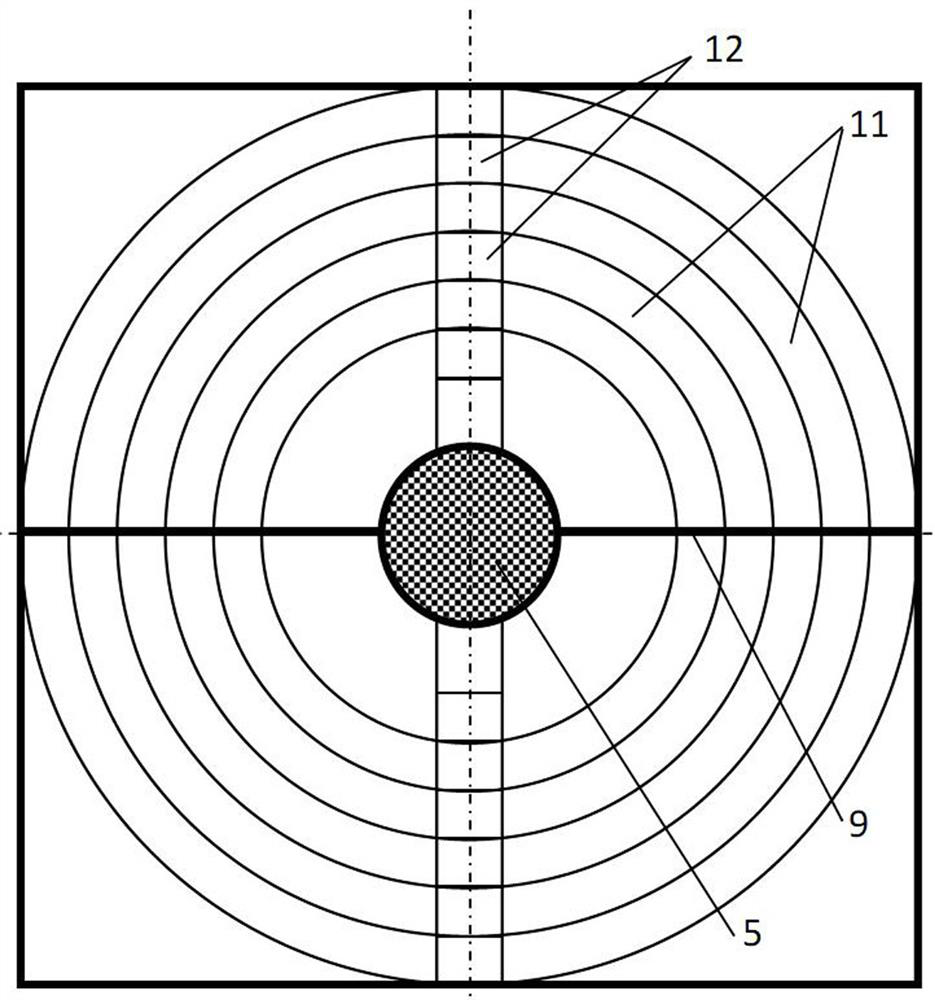 Online rapid detection system and analysis and detection method for grain composition analysis of spiral-flow type machine-made sand