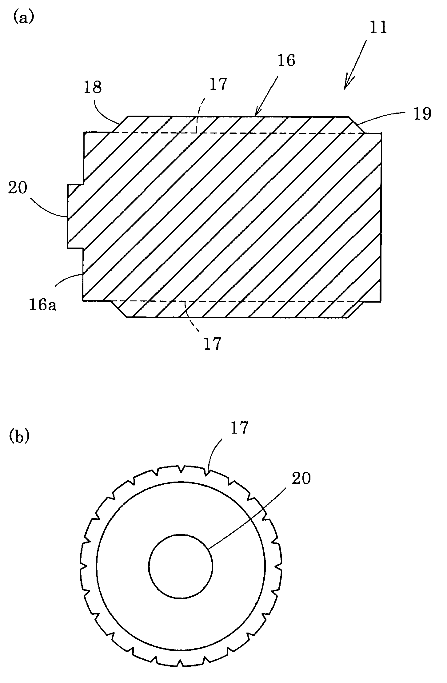 Nozzle hole mechanism