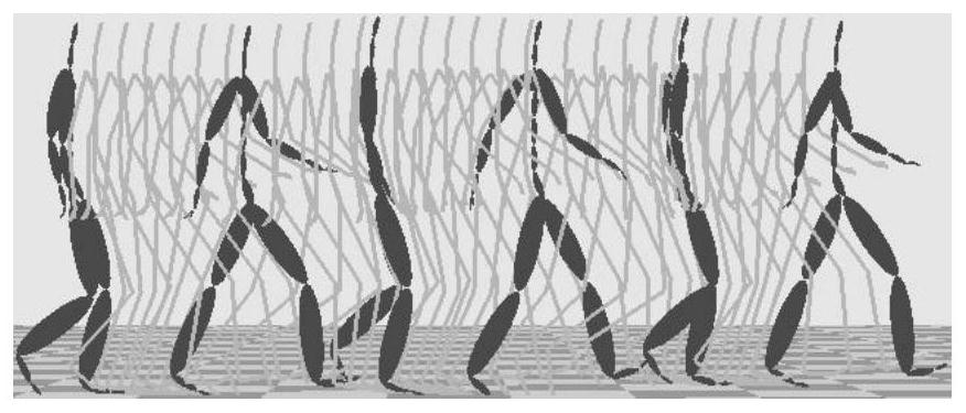 Key frame extraction method for human animation based on pose saliency