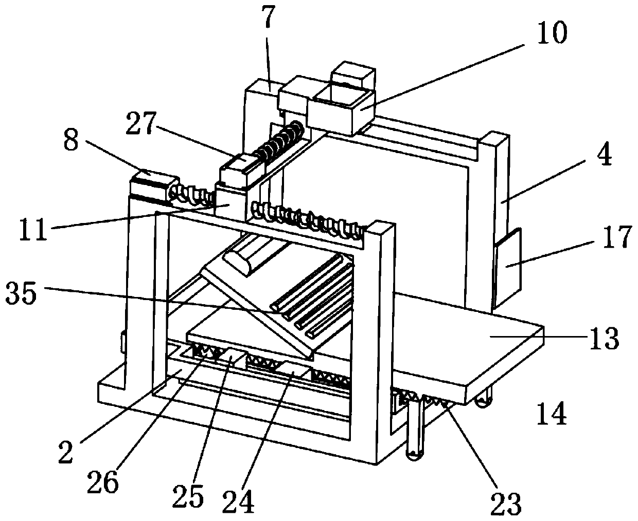 Assistant supporting device of medical imaging examination