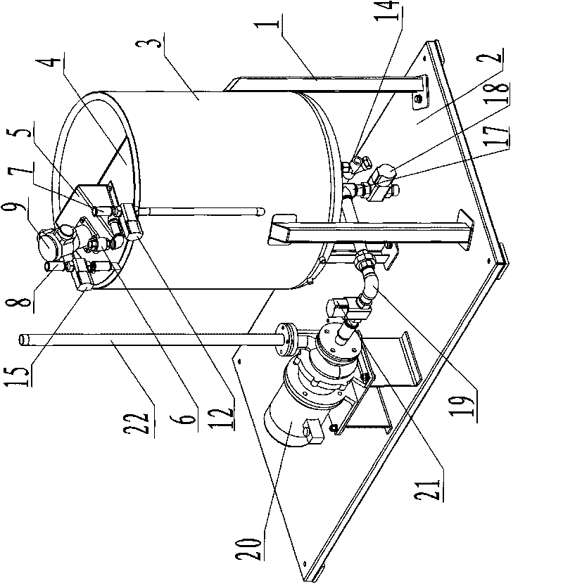 Dye cylinder device for garment dyeing machine