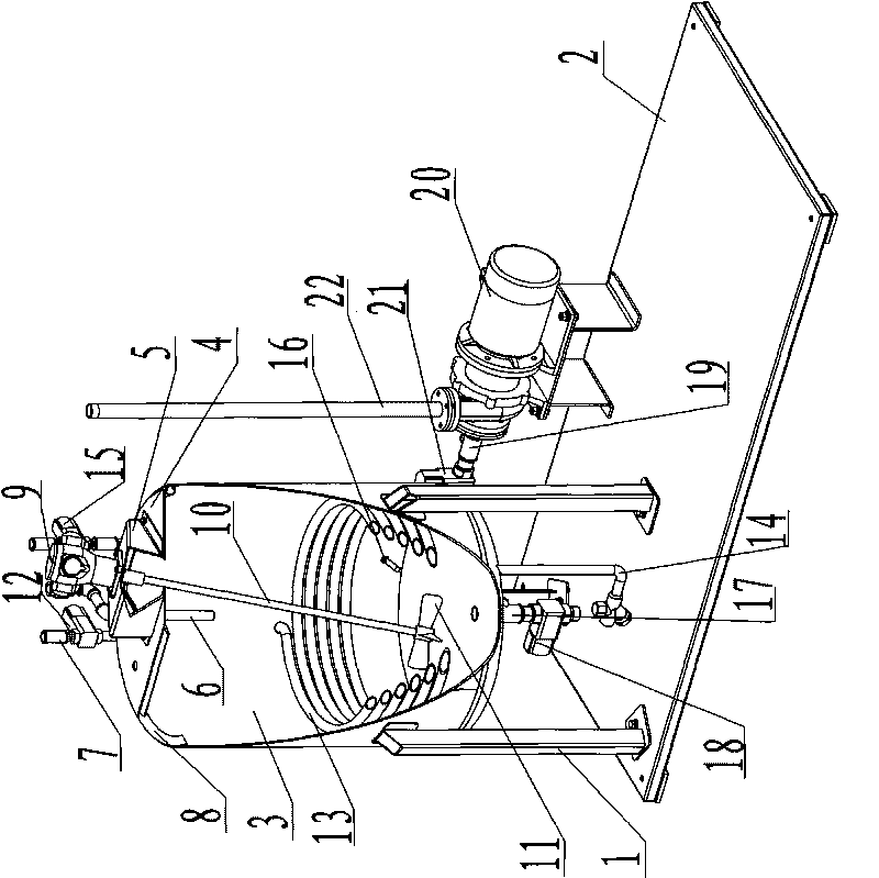 Dye cylinder device for garment dyeing machine