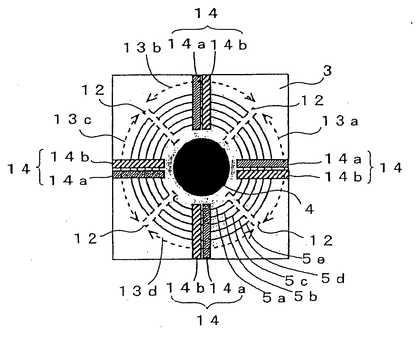 Variable shape mirror and optical pickup device having the same
