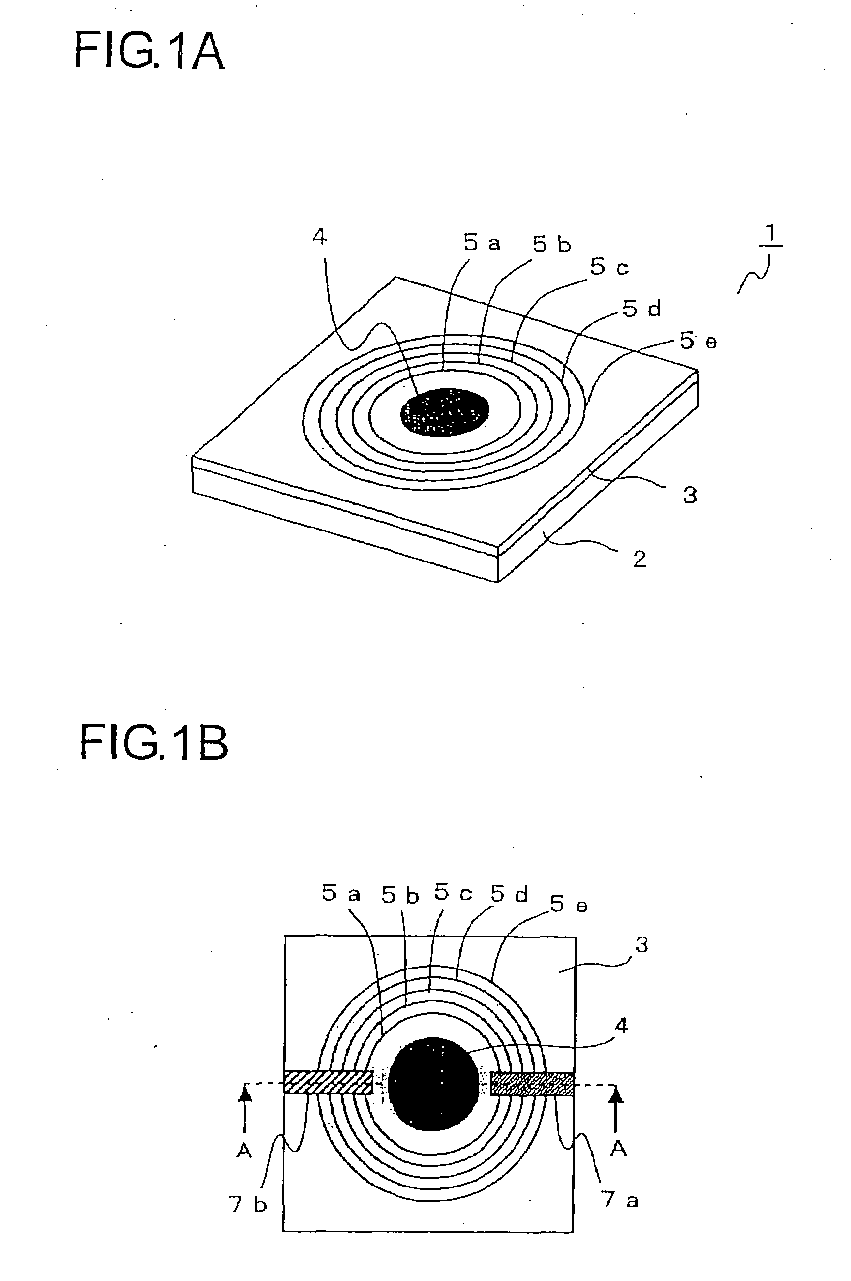 Variable shape mirror and optical pickup device having the same