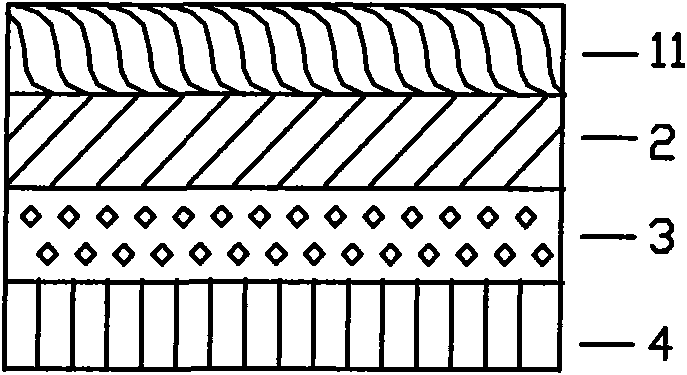 Stained paper for surface decoration of glass partition, glass and mirror face and manufacture process thereof