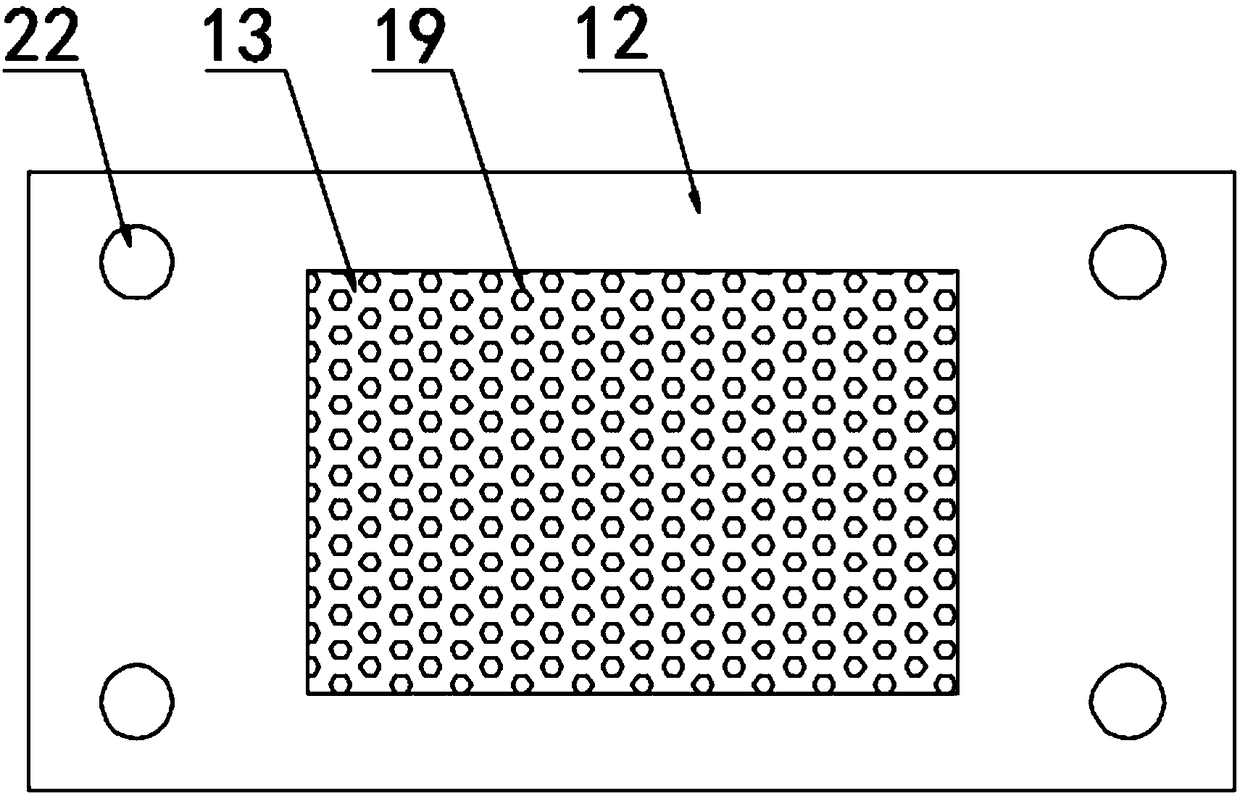 Pin retreating demolding device for compression molding of bamboo-wood integrated material