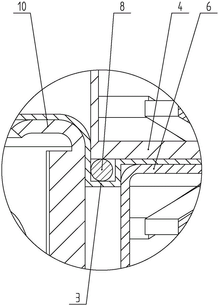 A method for quickly tightening the screen and preventing the screen from falling, and a vibrating screen