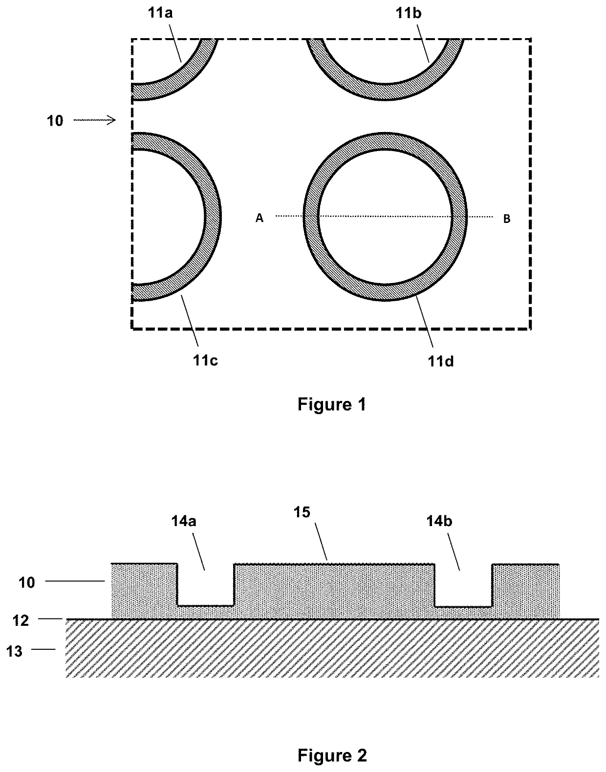 Method of producing micro-image elements on a substrate