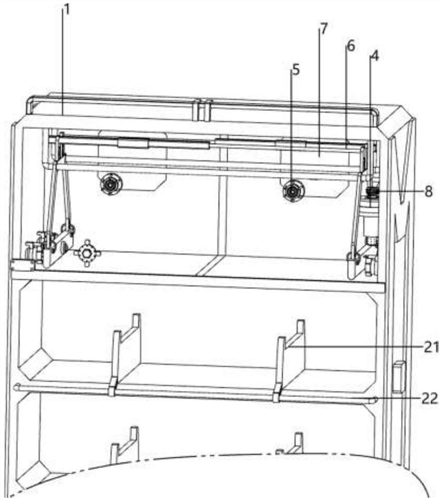 Intelligent bookcase capable of adjusting humidity