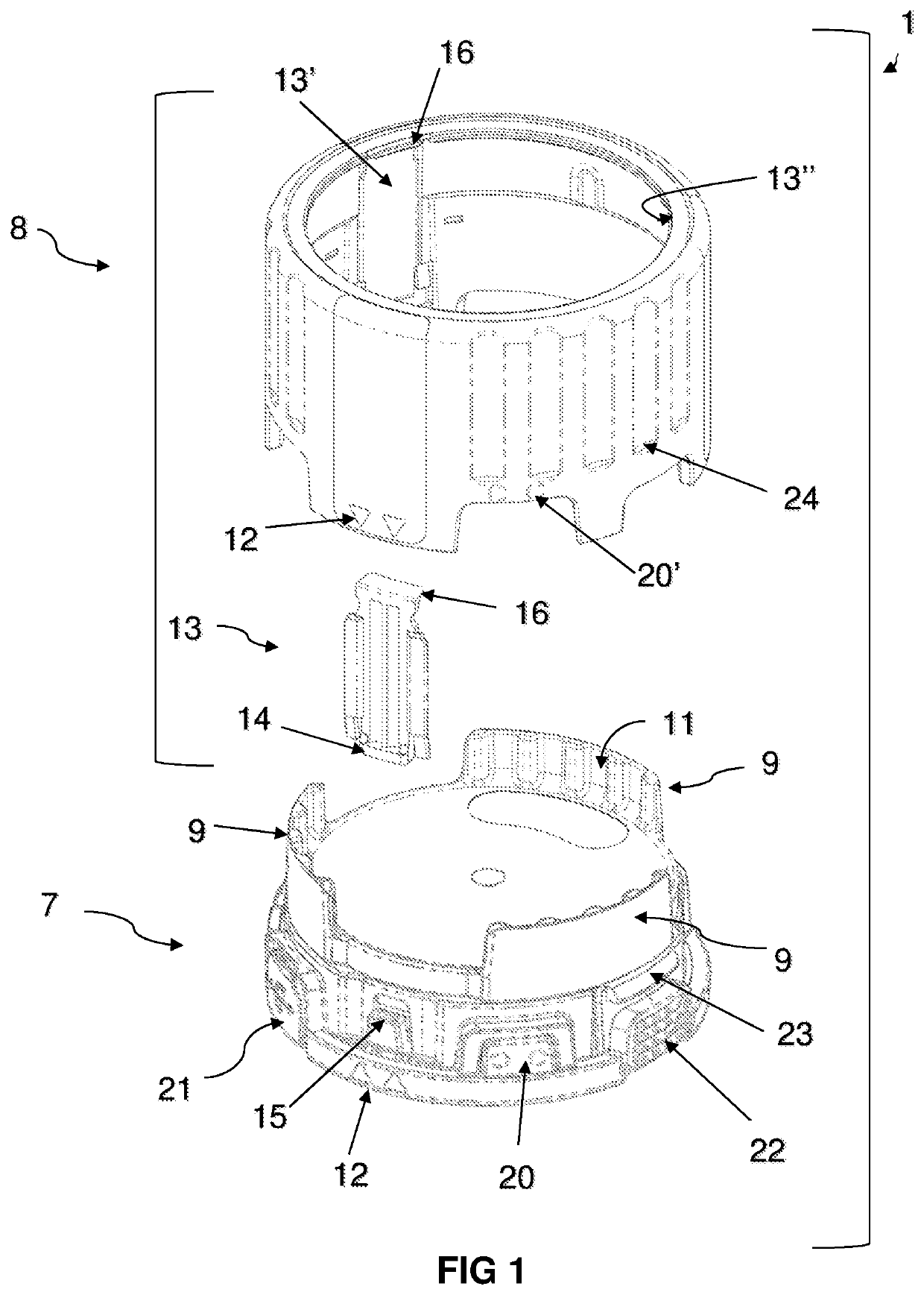 Compliance monitor for a dry powder medicament delivery device