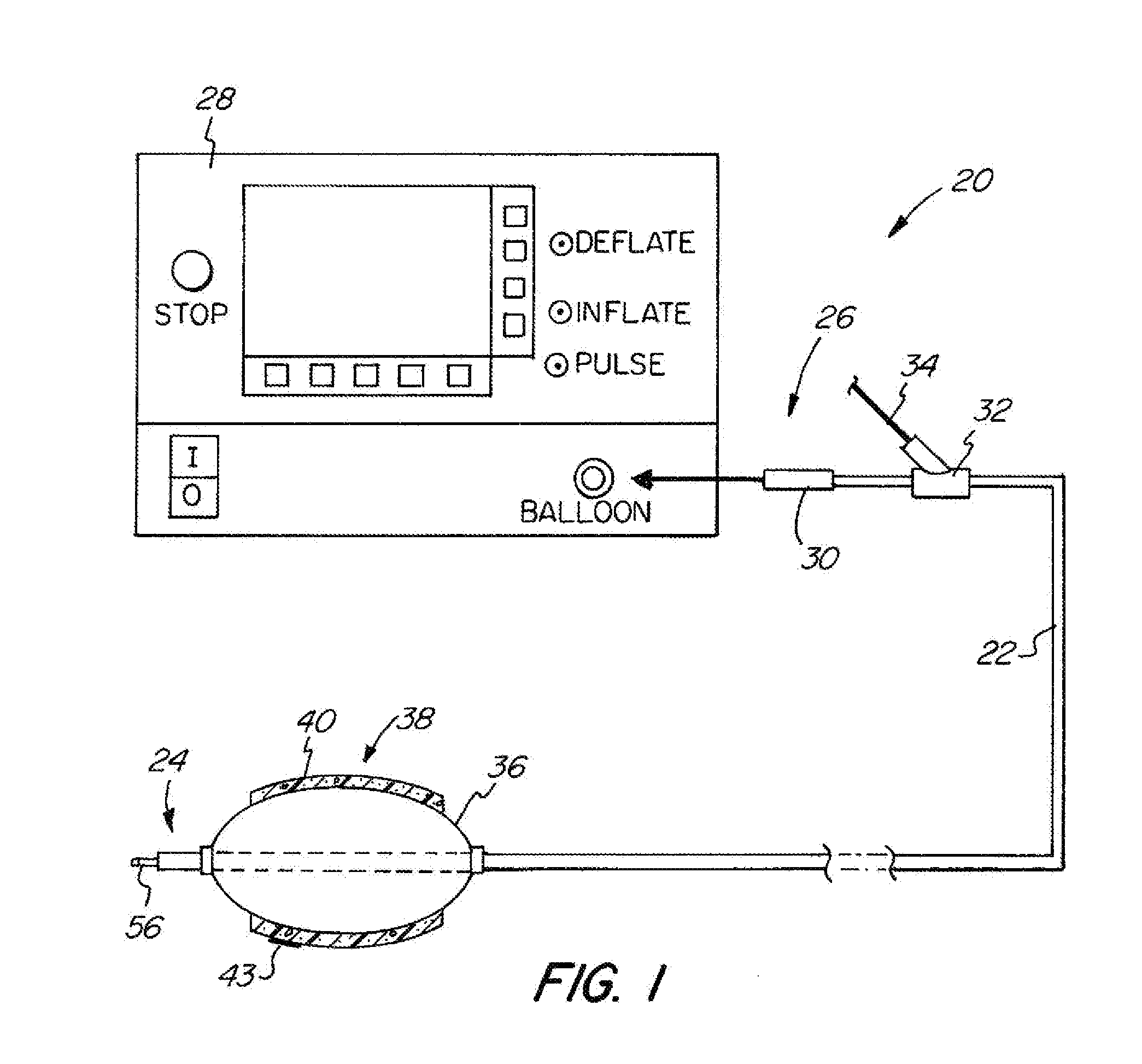 Balloon catheter for launching drug delivery device