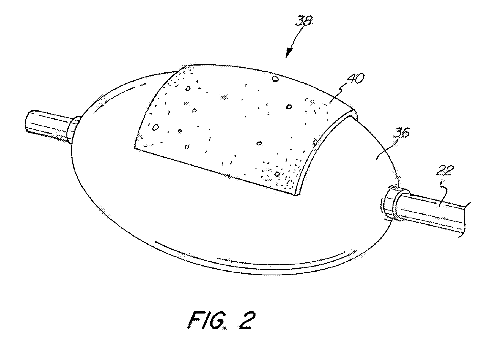 Balloon catheter for launching drug delivery device