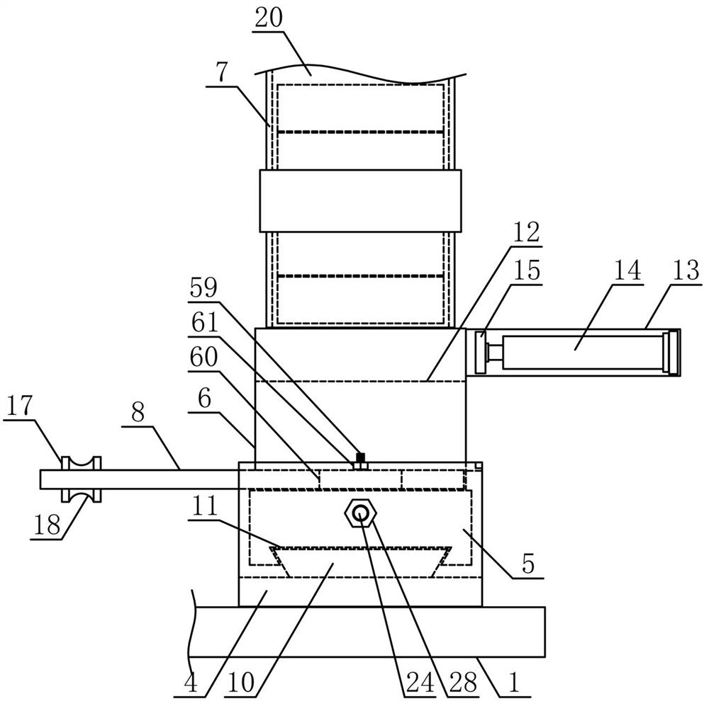 A translational feeding mechanism for pipe fittings