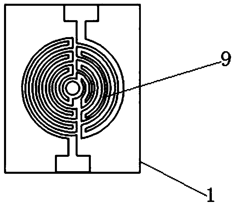 Integrated microfluidic electrochemical sensor chip for rapid BOD detection, and preparation method and BOD detection method thereof